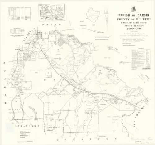 Parish of Dargin, County of Herbert [cartographic material] / drawn and published by the Department of Mapping and Surveying, Brisbane