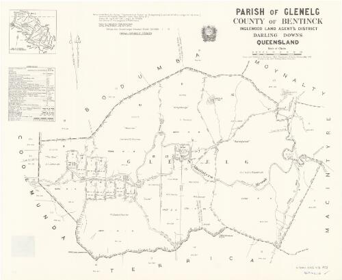 Parish of Glenelg, County of Bentinck [cartographic material] / drawn and published at the Survey Office, Department of Lands