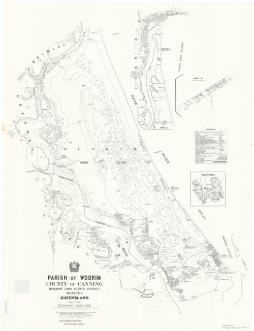 Parish of Woorim, County of Canning [cartographic material] / drawn and published at the Survey Office, Department of Lands