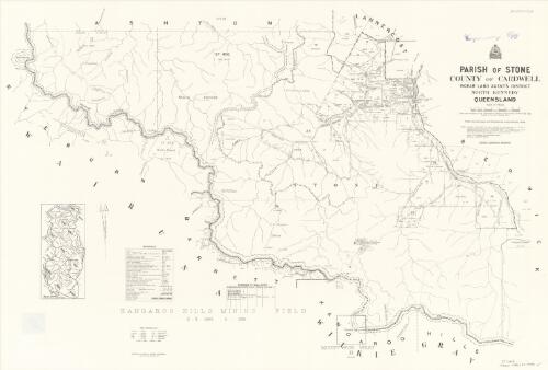 Parish of Stone, County of Cardwell [cartographic material] / Drawn and published by the Department of Mapping and Surveying, Brisbane