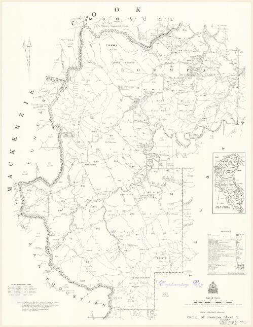 Parish of Boompa, County of Lennox [cartographic material] / drawn and published by the Department of Mapping and Surveying