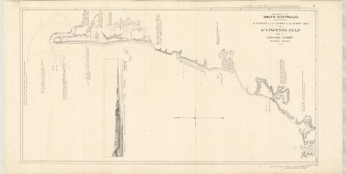 South Australia : a survey of the coast on the east side of St. Vincents Gulf / made by Colonel Light, Surveyor General ; S. Arrowsmith, Lithog