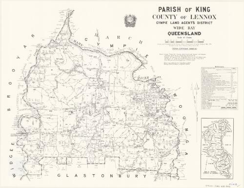Parish of King, County of Lennox [cartographic material] / drawn and published at the Survey Office, Department of Lands