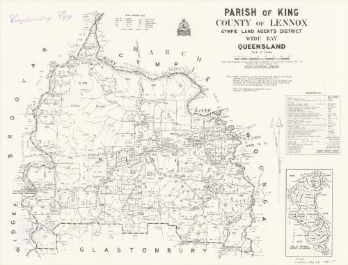 Parish of King, County of Lennox [cartographic material] / Drawn and published by the Department of Mapping and Surveying