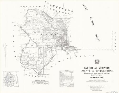 Parish of Yeppoon, County of Livingstone [cartographic material] / drawn and published at the Survey Office, Department of Lands
