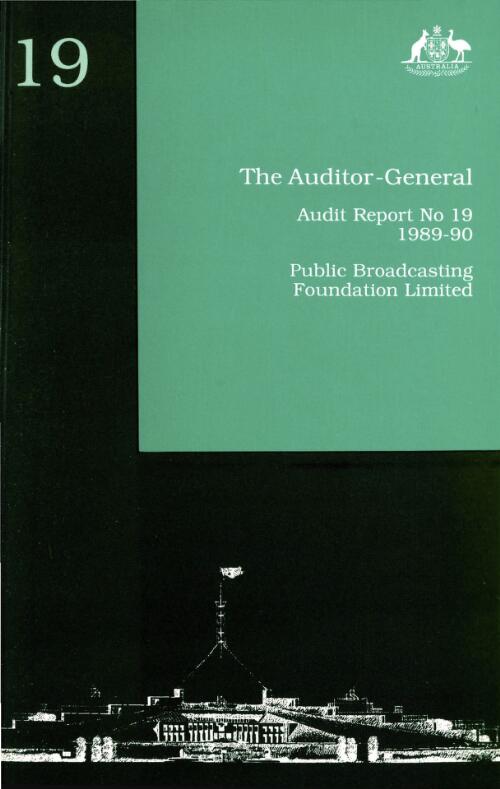 Public Broadcasting Foundation Limited / Auditor-General