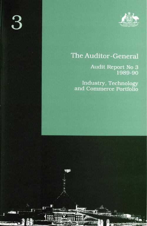 Industry, Technology and Commerce portfolio / The Auditor-General