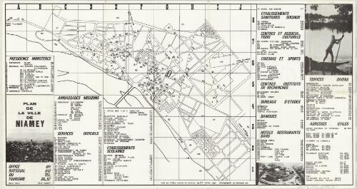 Plan de la ville de Niamey [cartographic material] / Office National du Tourisme