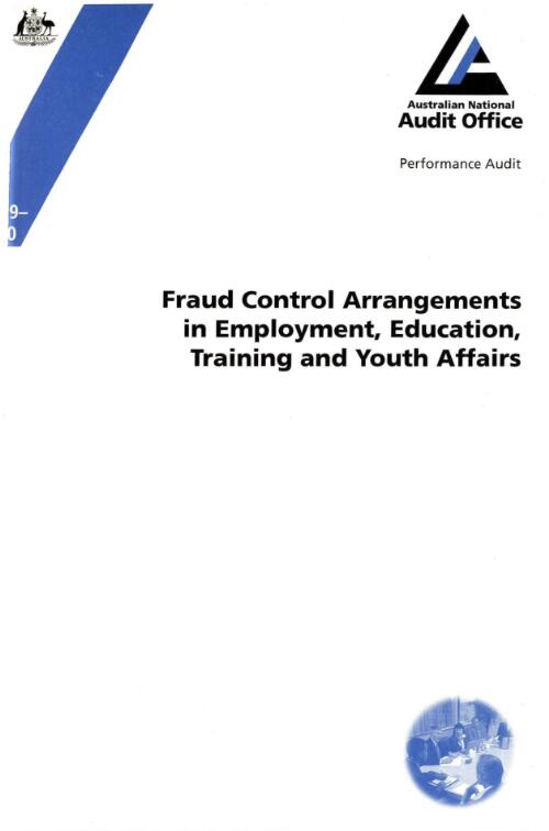 Fraud control arrangements in Employment, Education, Training and Youth Affairs / the Auditor-General