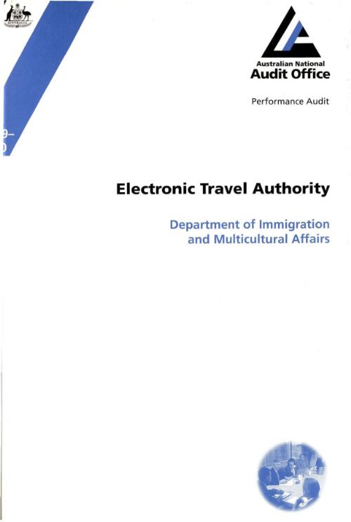 Electronic travel authority : Department of Immigration and Multicultural Affairs / the Auditor-General