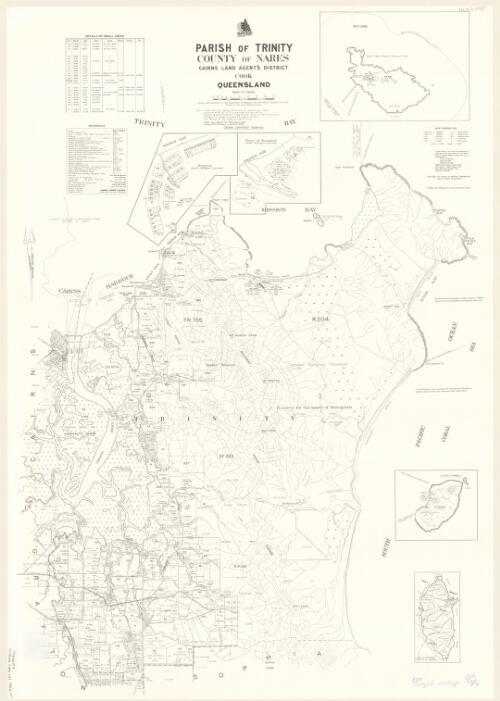 Parish of Trinity, County of Nares [cartographic material] / drawn and published by the Department of Mapping and Surveying, Brisbane