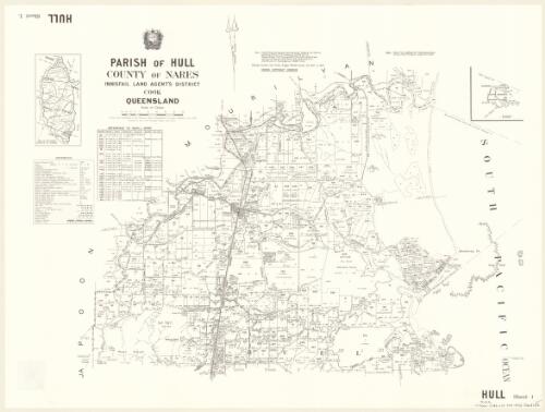 Parish of Hull, County of Nares [cartographic material] / drawn and published at the Survey Office, Department of Lands