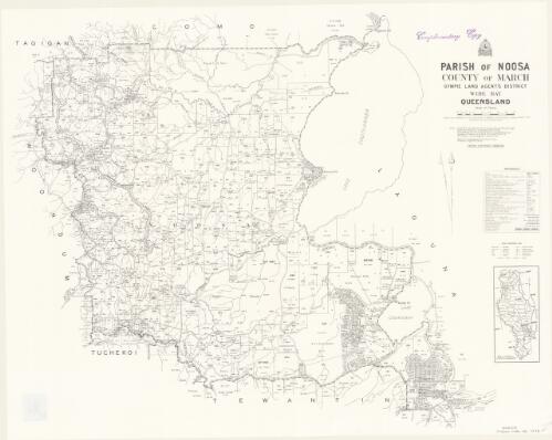 Parish of Noosa, county of March [cartographic material] / drawn and published by the Department of Mapping and Surveying, Brisbane
