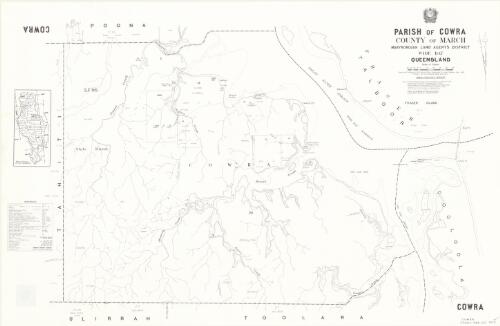 Parish of Cowra, County of March [cartographic material] / drawn and published at the Survey Office, Department of Lands