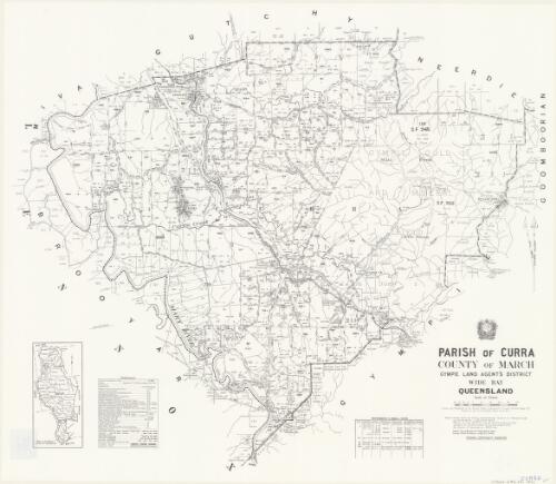 Parish of Curra, County of March [cartographic material] / drawn and published at the Survey Office, Department of Lands