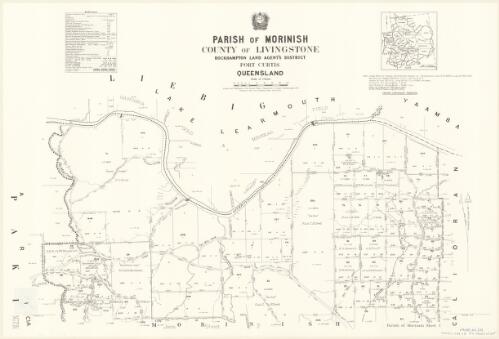 Parish of Morinish, County of Livingstone [cartographic material] / drawn and published at the Survey Office, Department of Lands