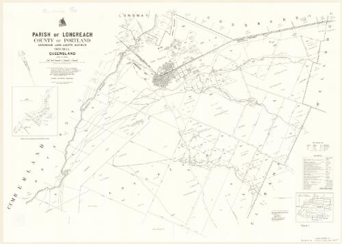 Parish of Longreach, County of Portland [cartographic material] / drawn and published by the Department of Mapping and Surveying, Brisbane