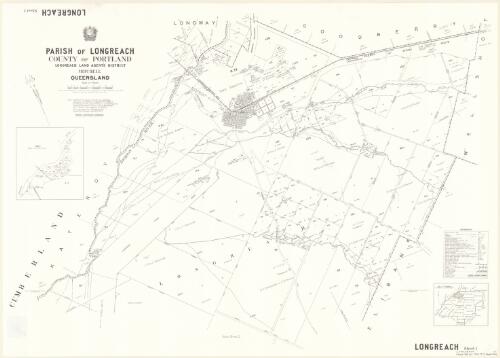 Parish of Longreach, County of Portland [cartographic material] / drawn and published at the Survey Office, Department of Lands