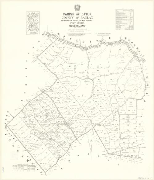 Parish of Spier, County of Raglan [cartographic material] / drawn and published at the Survey Office, Department of Lands