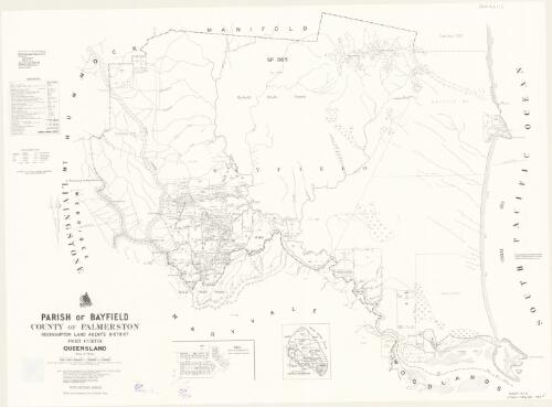 Parish of Bayfield, County of Palmerston [cartographic material] / drawn and published by the Department of Mapping and Surveying, Brisbane