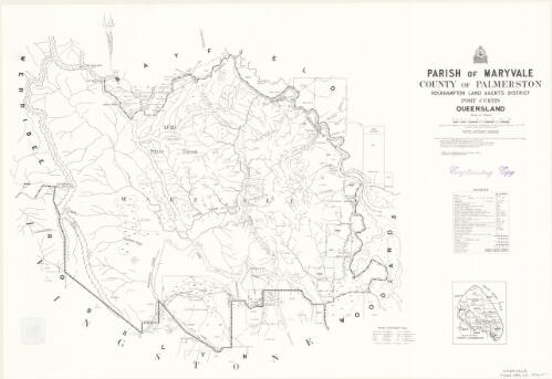 Parish of Maryvale, County of Palmerston [cartographic material] / drawn and published by the Department of Mapping and Surveying, Brisbane