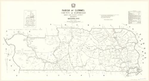 Parish of Clonmel, County of Rawbelle [cartographic material] / drawn and published at the Survey Office, Department of Lands