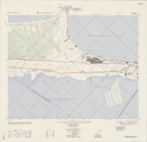 Egypt city plans 1:10,000. Alexandria / prepared by the Army Map Service (AM), Corps of Engineers, U.S. Army, Washington, D.C