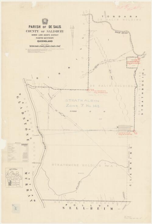 Parish of De Salis, County of Salisbury [cartographic material] / printed at the Govt. Printing Office & published at the Survey Office, Dept. of Public Lands