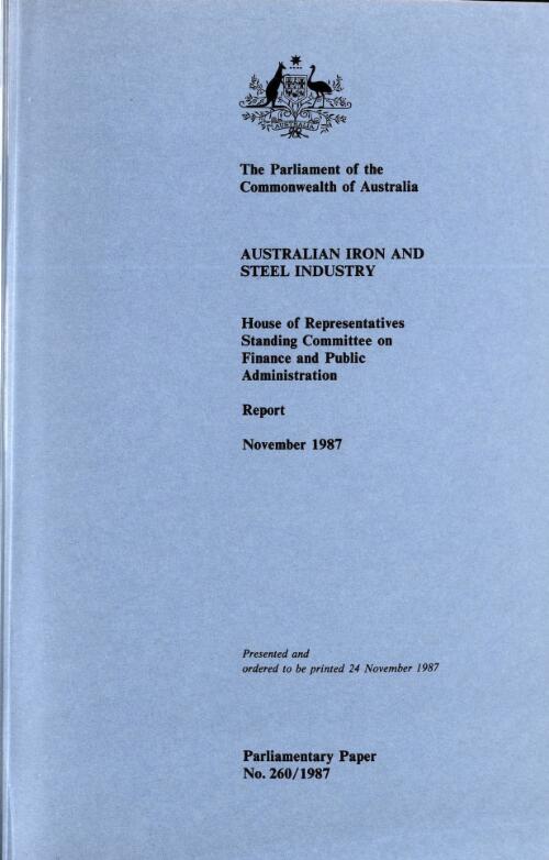 Proposed computer acquisition by the Australian Audit Office / the Parliament of the Commonwealth of Australia, Joint Committee of Public Accounts report 253