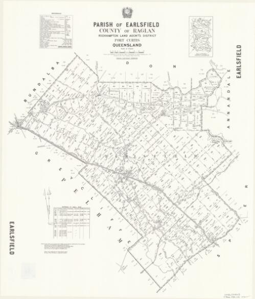 Parish of Earlsfield, County of Raglan [cartographic material] / drawn and published at the Survey Office, Department of Lands