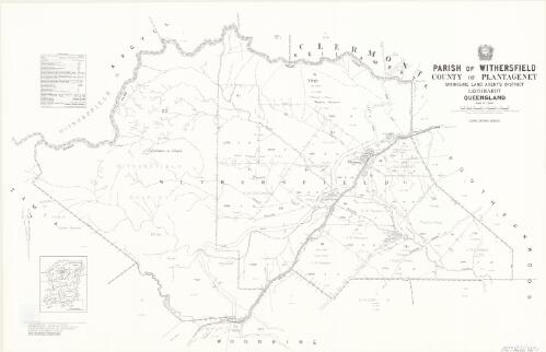 Parish of Withersfield, County of Plantagenet [cartographic material] / drawn and published at the Survey Office, Department of Lands