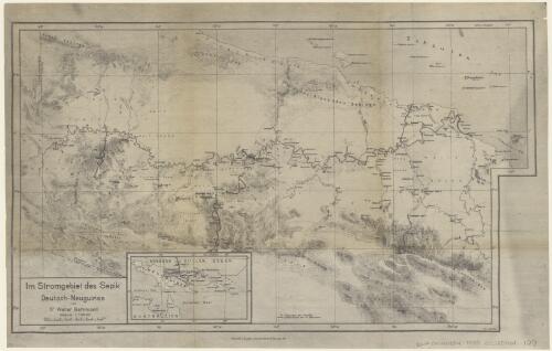 Im Stromgebiet des Sepik in Deutsch-Neuguinea [cartographic material] / von Dr. Walter Behrmann