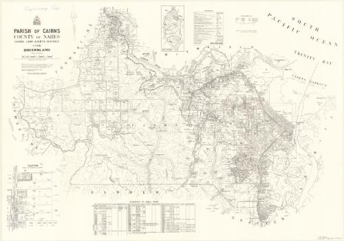 Parish of Cairns, County of Nares [cartographic material] / drawn and published by the Department of Mapping and Surveying