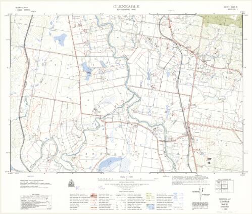 Queensland 1:10 000 series topographic map. 9442-51, Gleneagle [cartographic material] / Department of Mapping and Surveying