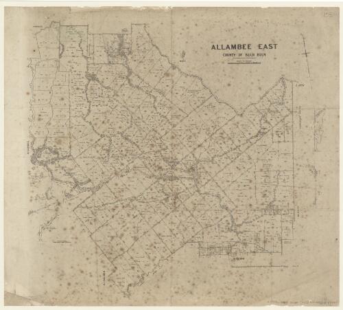 Allambee East, County of Buln Buln [cartographic material]