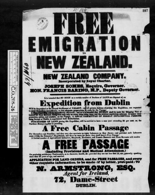 New Zealand Company : Original correspondence, 1837-1861 [microform]/ as filmed by the AJCP