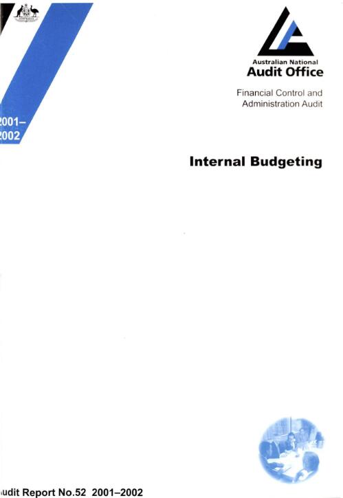 Internal budgeting / the Auditor-General