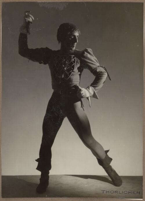Harcourt Algeranoff as Girolamo in Francesca da Rimini, Ballets Russes, ca. 1942, [2] [picture] / Thorlichen