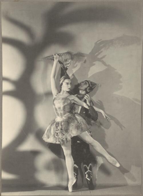 Irina Baronova and Anton Dolin in The firebird, Ballets Russes, ca. 1930s, 2 [picture]