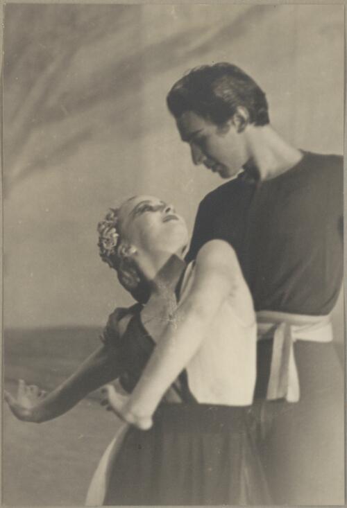 David Lichine and Alexandra Denisova in Choreartium, Ballets Russes Australian tours, ca. 1939 [picture]