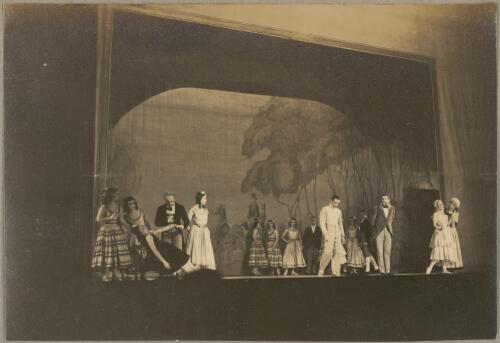 Scene from Le Danube bleu, Original Ballet Russe, 1 [picture]