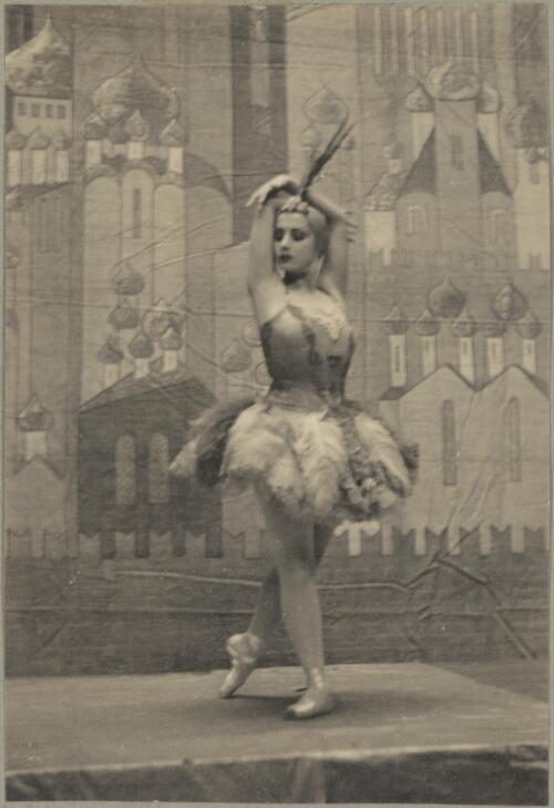 Tamara Toumanova in the title role of The firebird, Original Ballet Russe, 2 [picture]