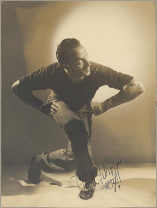 Portrait of Paul Petroff, Ballets Russes Australian tours [picture]