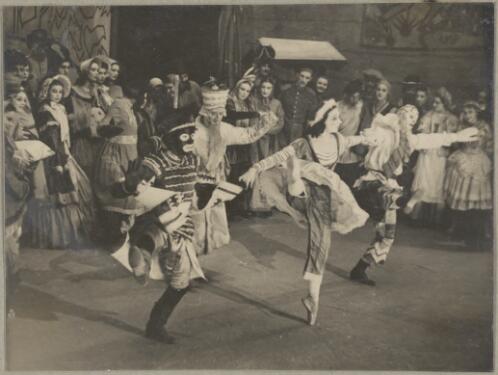 Scene from Petrouchka, Ballets Russes Australian tours [picture]