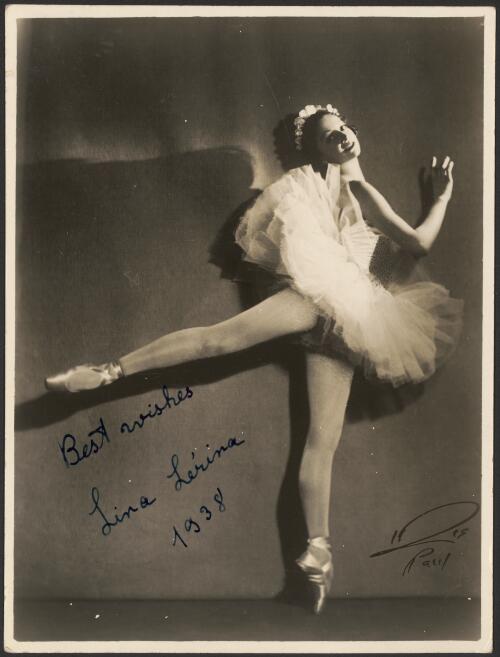 Portrait of Lina Lerina, Ballets Russes, ca. 1930s [picture]