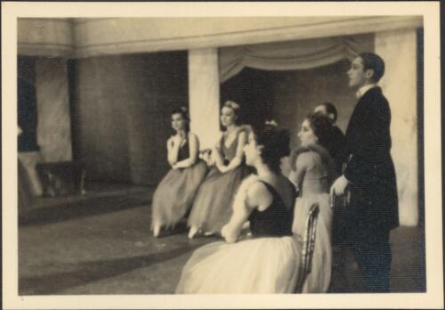 Dancers of the Monte Carlo Russian Ballet in Cotillon, 1936 or 1937, [1] [picture]