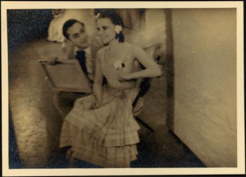 Sonia Woizikowska and Jean Hoyer ? in Le beau Danube, Monte Carlo Russian Ballet, 1936 or 1937 [picture ]