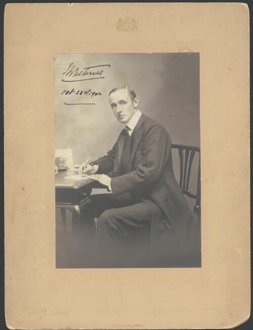 Portrait of the Earl of Hopetoun, 1902 [picture] / The Falk Studios