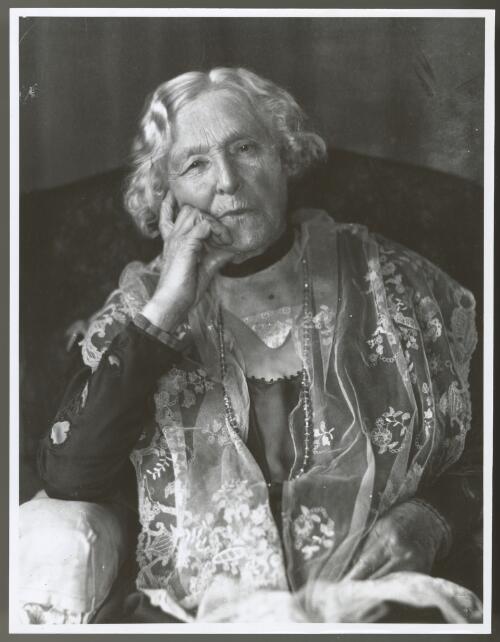 [Portrait of Lady Barton as an elderly woman, 1] [picture]