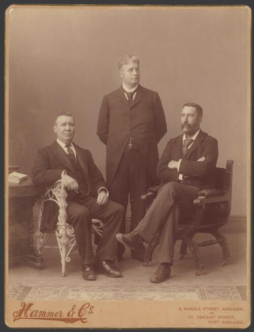 Drafting Committee of the Commonwealth Constitution, appointed at the Adelaide Convention, 1898 [picture] / Hammer & Co